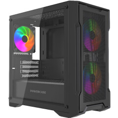 Корпус Powercase Mistral Micro X3B ARGB Black_1