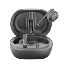 Гарнитура Plantronics (Poly) Voyager Free 60+ UC Black Touchscreen Charge Case for BT700 USB-A Adapter_0