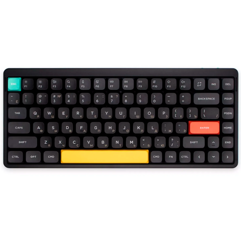 Клавиатура NuPhy AIR75v2 Wireless (Wisteria Switch) RGB Basalt Black