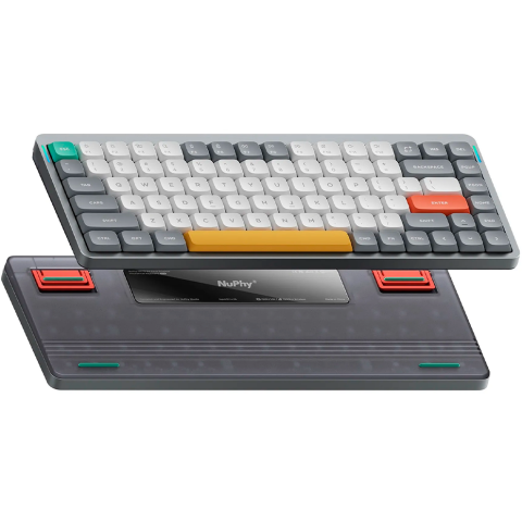 Клавиатура NuPhy AIR75v2 Wireless (Moss Switch) RGB Lunar Gray_1