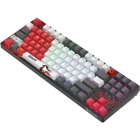Клавиатура Bloody WS87 Grey/Red_2