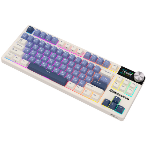 Клавиатура Royal Kludge S85 Horizon Blue (Beige Switch)_4