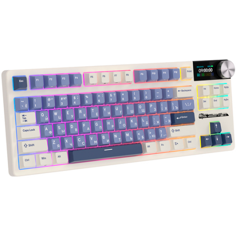 Клавиатура Royal Kludge S85 Horizon Blue (Cloud Switch)_2