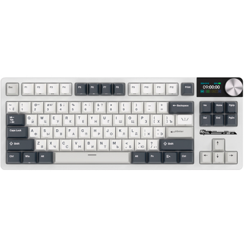Клавиатура Royal Kludge S85 White Night (Beige Switch)_0