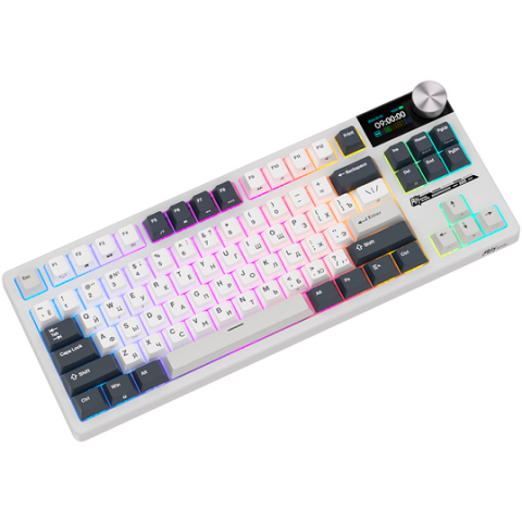 Клавиатура Royal Kludge S85 White Night (Cloud Switch)_3