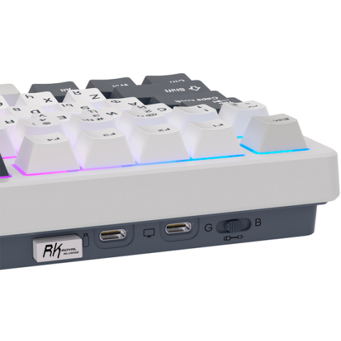 Клавиатура Royal Kludge S85 White Night (Cloud Switch)_6