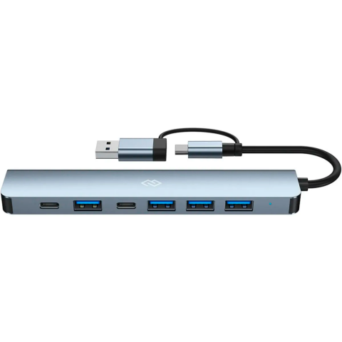 USB-концентратор Digma DHUB-7USB-AC_0