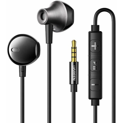 Гарнитура UGREEN Wired Earphones 3.5 mm Black (EP106)