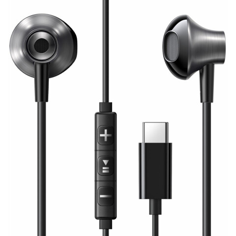 Гарнитура UGREEN Wired Earphones Type-C Black (EP106)