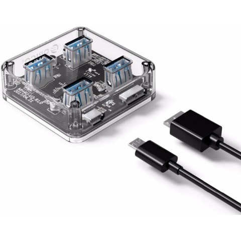 USB-концентратор Orico MH4U-U3-10-CR-BP_1