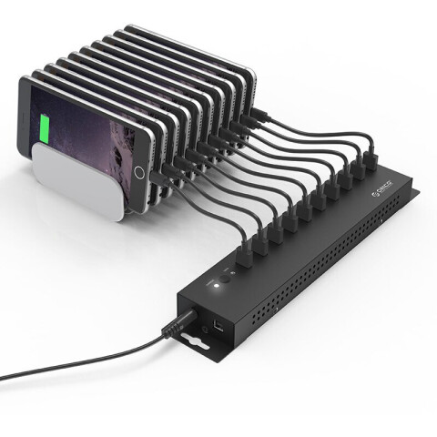USB-концентратор Orico IH10P-BK Black_0