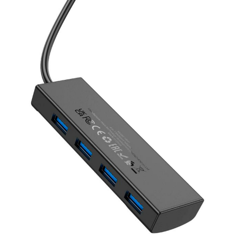 USB-концентратор HOCO HB41 USB-C Black_1