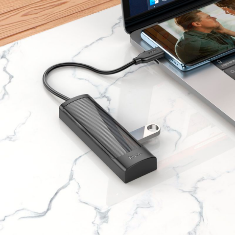 USB-концентратор HOCO HB41 USB-C Black_2