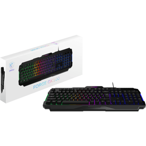 Клавиатура MSI Forge GK100 Black_3