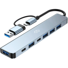 USB-концентратор Digma DHUB-7USB-AC_0