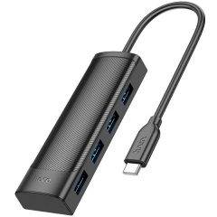 USB-концентратор HOCO HB41 USB-C Black_2