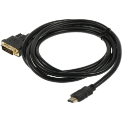 Кабель HDMI - DVI, 1.8м, Bion BNCC-HDMI-DVI-6_0