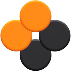 Сменные амбушюры Defunc Freestyle On-Ear Orange/Black_1