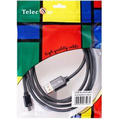 Кабель Mini DisplayPort (M) - DisplayPort (M), 2м, Telecom TA783M-2M_0
