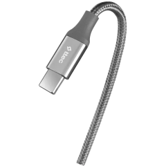 Кабель USB Type-C - USB Type-C, 0.3м, ttec 2DK50UG Space Grey_0