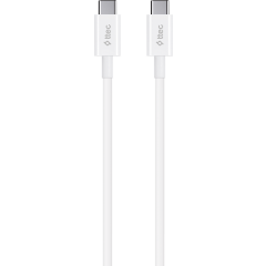 Кабель USB Type-C - USB Type-C, 1.2м, ttec 2DK36B White_1