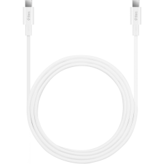 Кабель USB Type-C - USB Type-C, 1.5м, ttec 2DK49B White_0