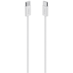 Кабель USB Type-C - USB Type-C, 1м, ttec 2DK54B White_0
