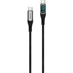 Кабель USB Type-C - USB Type-C, 2м, Philips DLC9102 Black_1