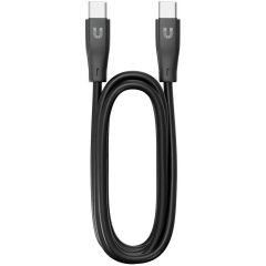 Кабель USB Type-C - USB Type-C, 1.2м, Uzay UZ-12CC-C1809-9-BK_1