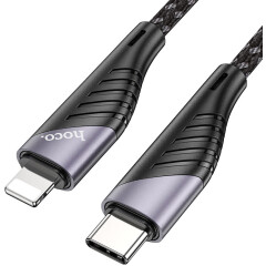 Кабель USB Type-C - Lightning, 1м, HOCO U95 Black_1