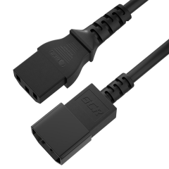 Кабель питания IEC-320-C13 - IEC-320-C14, 0.5м, Greenconnect GCR-54326_0