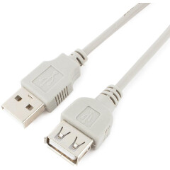 Кабель удлинительный USB A (M) - USB A (F), 1.8м, Cablexpert CC-USB2-AMAF-6-N_0