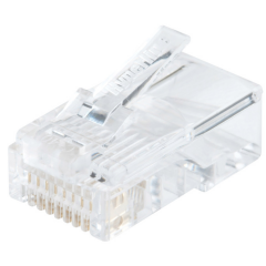 Коннектор RJ-45 Hyperline PLUG-8P8C-U-C5-10, 10 шт._0