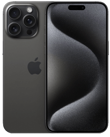 iPhone 15 Pro Max 256 GB (nano-SIM+eSIM), чёрный