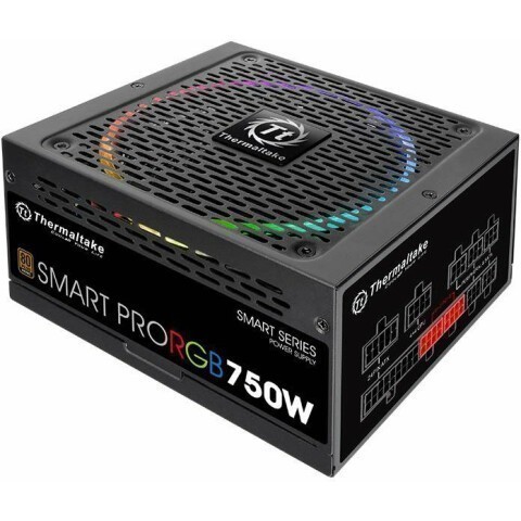 Блок питания 750W Thermaltake Smart Pro RGB (PS-SPR-0750FPCBEU-R)