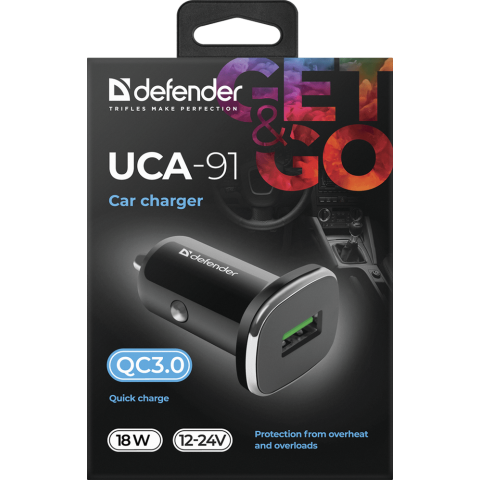 Автомобильное зарядное устройство Defender UCA-91_0
