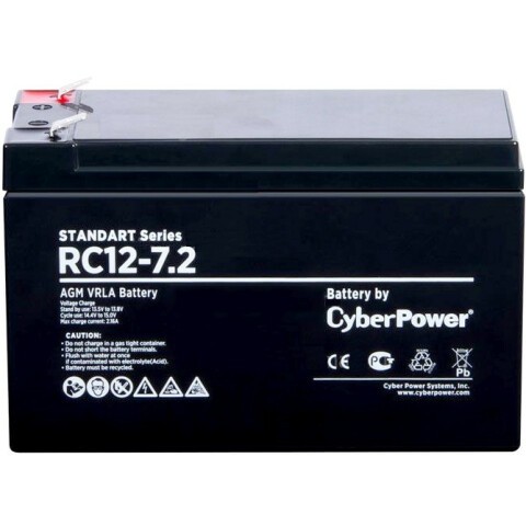 Аккумуляторная батарея CyberPower RC12-7.2