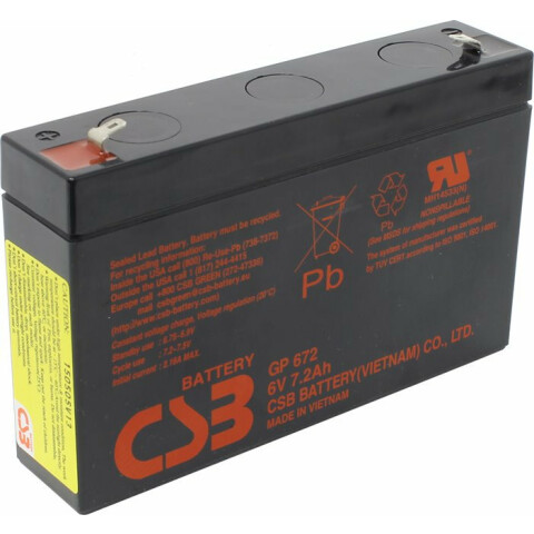 Аккумуляторная батарея CSB GP672