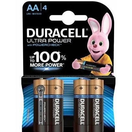Батарейка Duracell Ultra Power (AA, 4 шт)