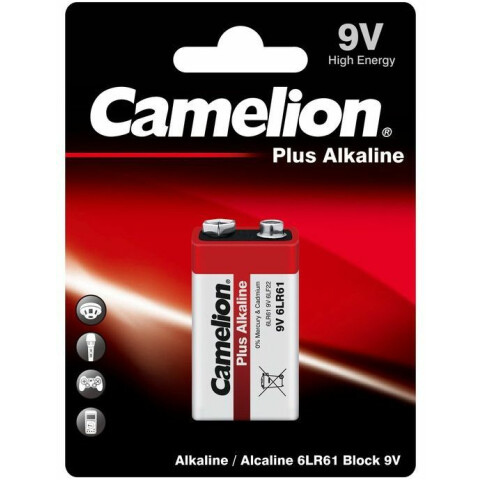 Батарейка Camelion (6LR61, Alkaline, 1 шт)