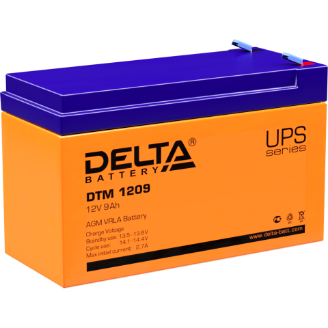 Аккумуляторная батарея Delta DTM1209