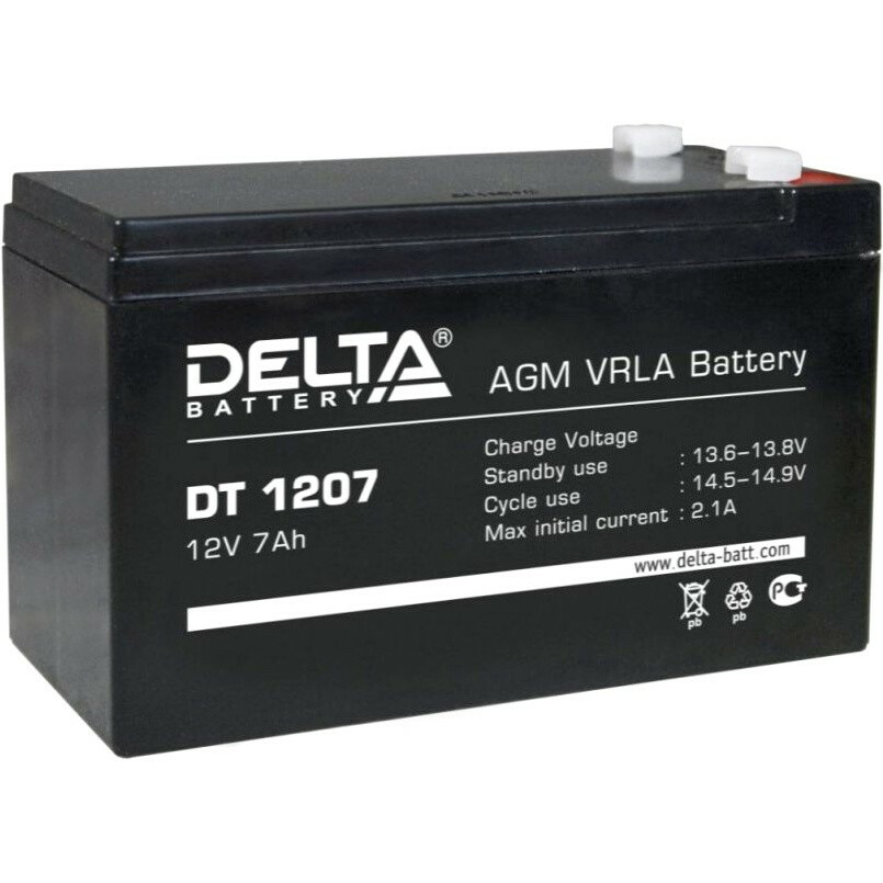 Аккумуляторная батарея Delta SF 1207