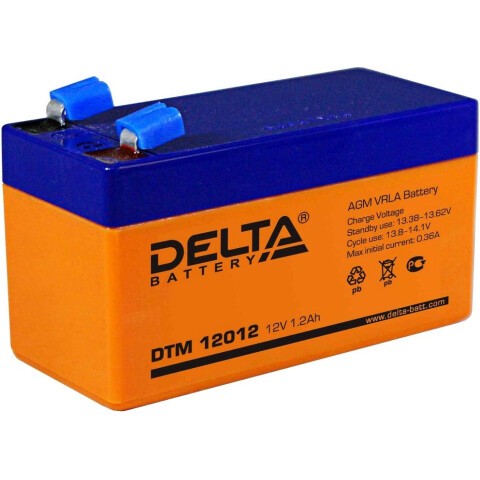 Аккумуляторная батарея Delta DTM12012