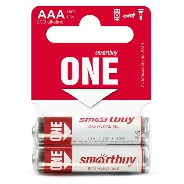 Батарейка SmartBuy ONE LR03/2SB (2 шт)