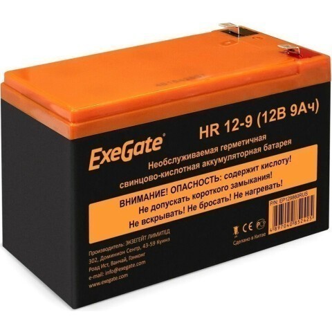 Аккумуляторная батарея Exegate EG9-12/HR 12-9/EXG1290 F2