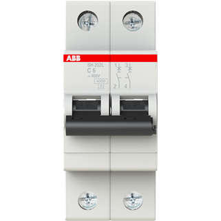 Автоматический выключатель ABB SH202L C6_0
