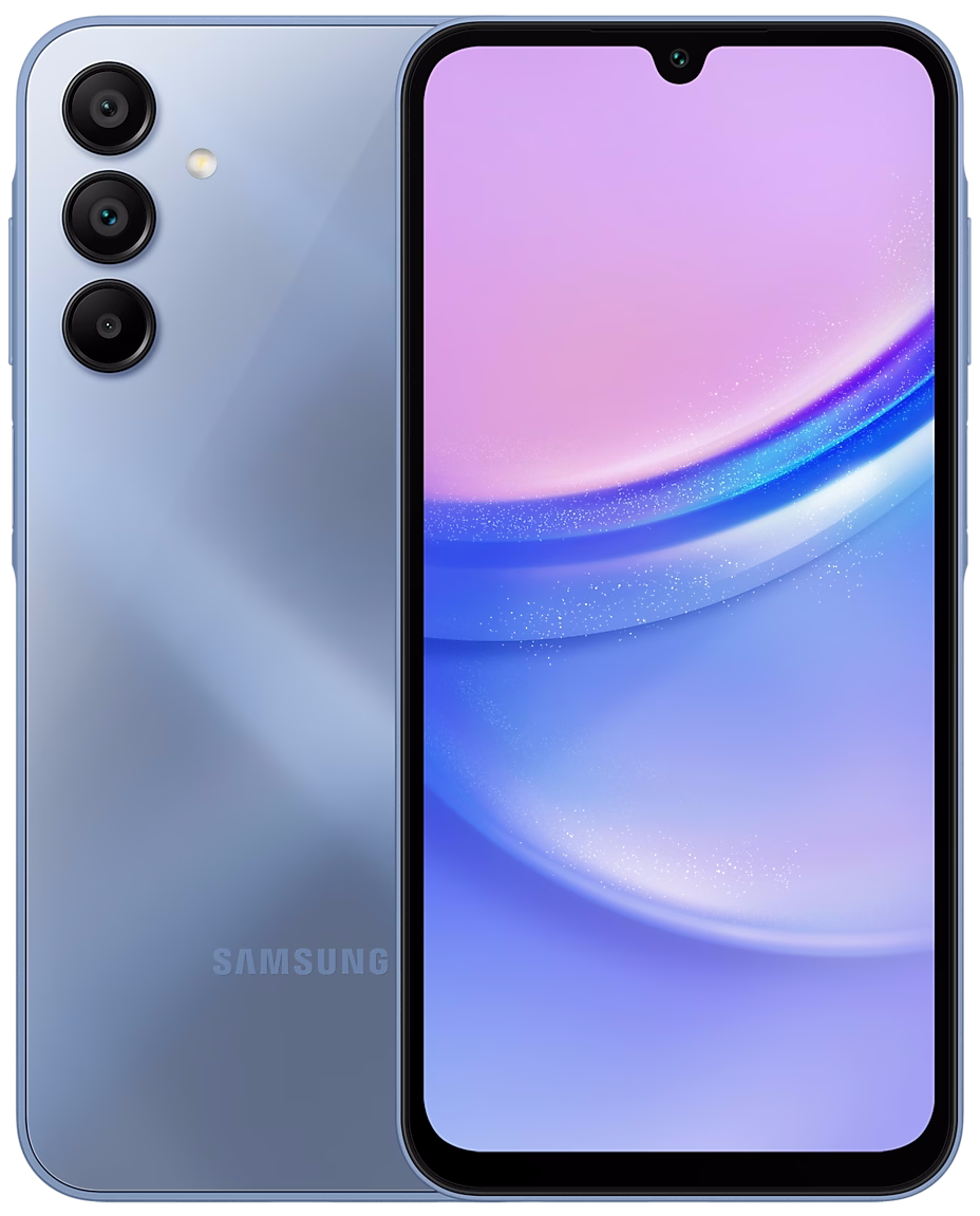 Купить Samsung Galaxy A15 6/128 GB, синий в рассрочку в Душанбе