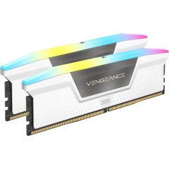 Оперативная память 32Gb DDR5 6000MHz Corsair Vengeance RGB (CMH32GX5M2B6000C40W) (2x16Gb KIT)