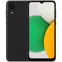 Смартфон Samsung Galaxy A03 Core 2/32Gb Black (SM-A032FCKDAFC)