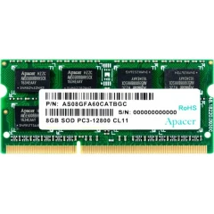 Оперативная память 8Gb DDR-III 1600MHz Apacer SO-DIMM (AS08GFA60CATBGC)